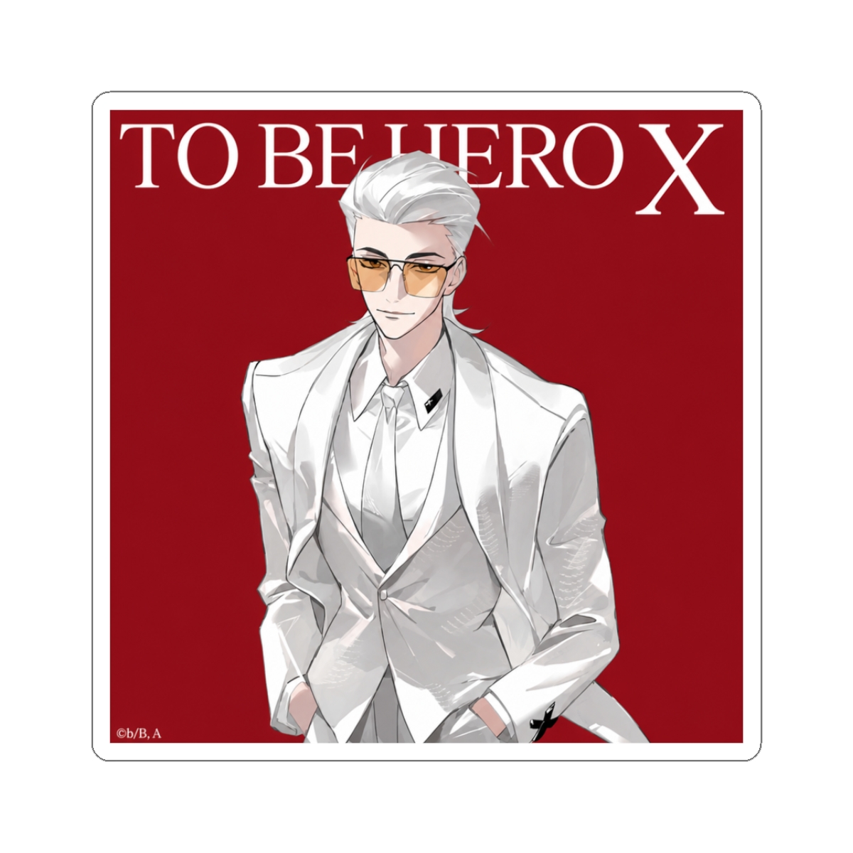 SaleLimitedPre-ownedPre-orderBack-orderOrder ClosedAnime "TO BE HERO X" Sticker XATFES385 JPY550 - Official stickers merchandise