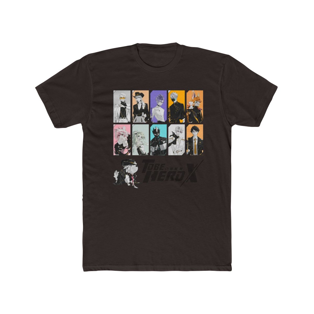 To Be Hero X Top 10 Heroes T Shirt - alternate angle 3, merchandise
